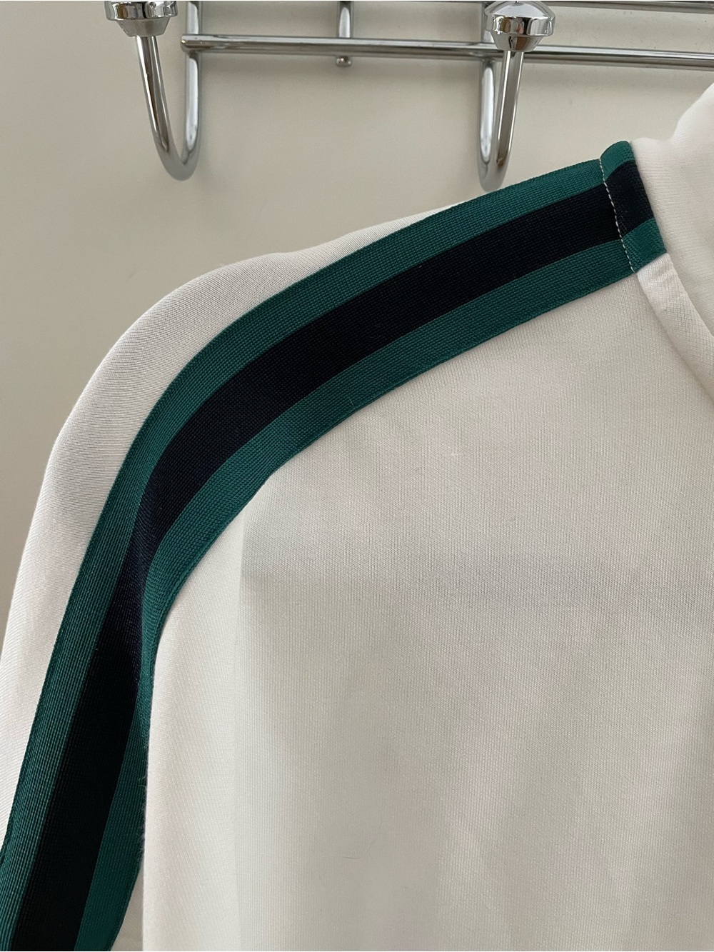 VARLEY Set Track Suit White Pants Side Stripe. Top is Large/Bottom XL EUC - Picture 8 of 14